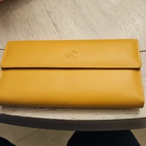 Yellow Leather Wallet